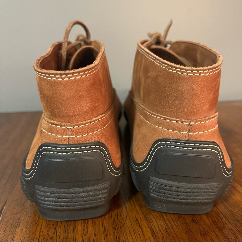 Tods Chukka Desert Dress Boots
Size 8.5 men’s. Camel leather. Vibram sole - Picture 7 of 16